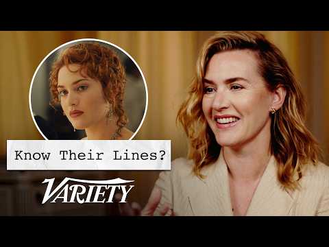 Does Kate Winslet Know Lines From Her Most Famous Movies?