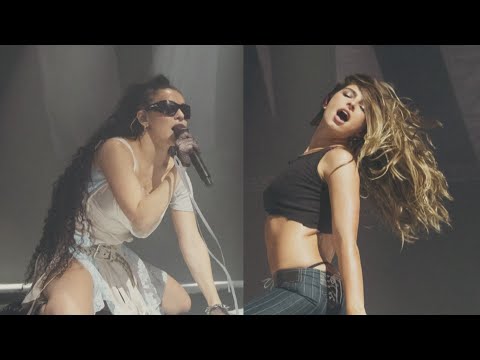 Addison Rae SCREAMS on Stage With Charli XCX During SURPRISE Performance!