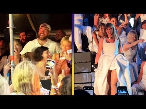 Travis Kelce Sings Taylor Swift’s ‘So High School’ and DANCES at Eras Tour London Show