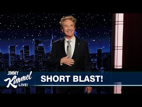 Guest Host Martin Short Delivers Contractually Obligated Trump Jokes & Introduces New Energy Drink