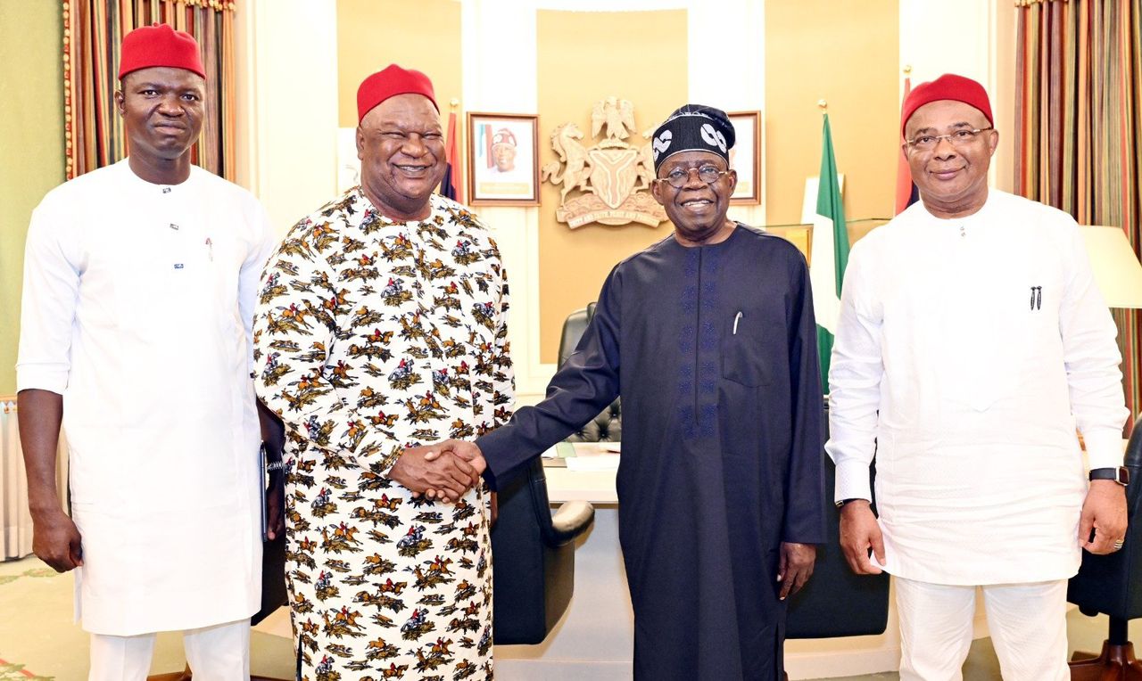 BREAKING: President Tinubu Receives Former Senate President, Anyim Into APC