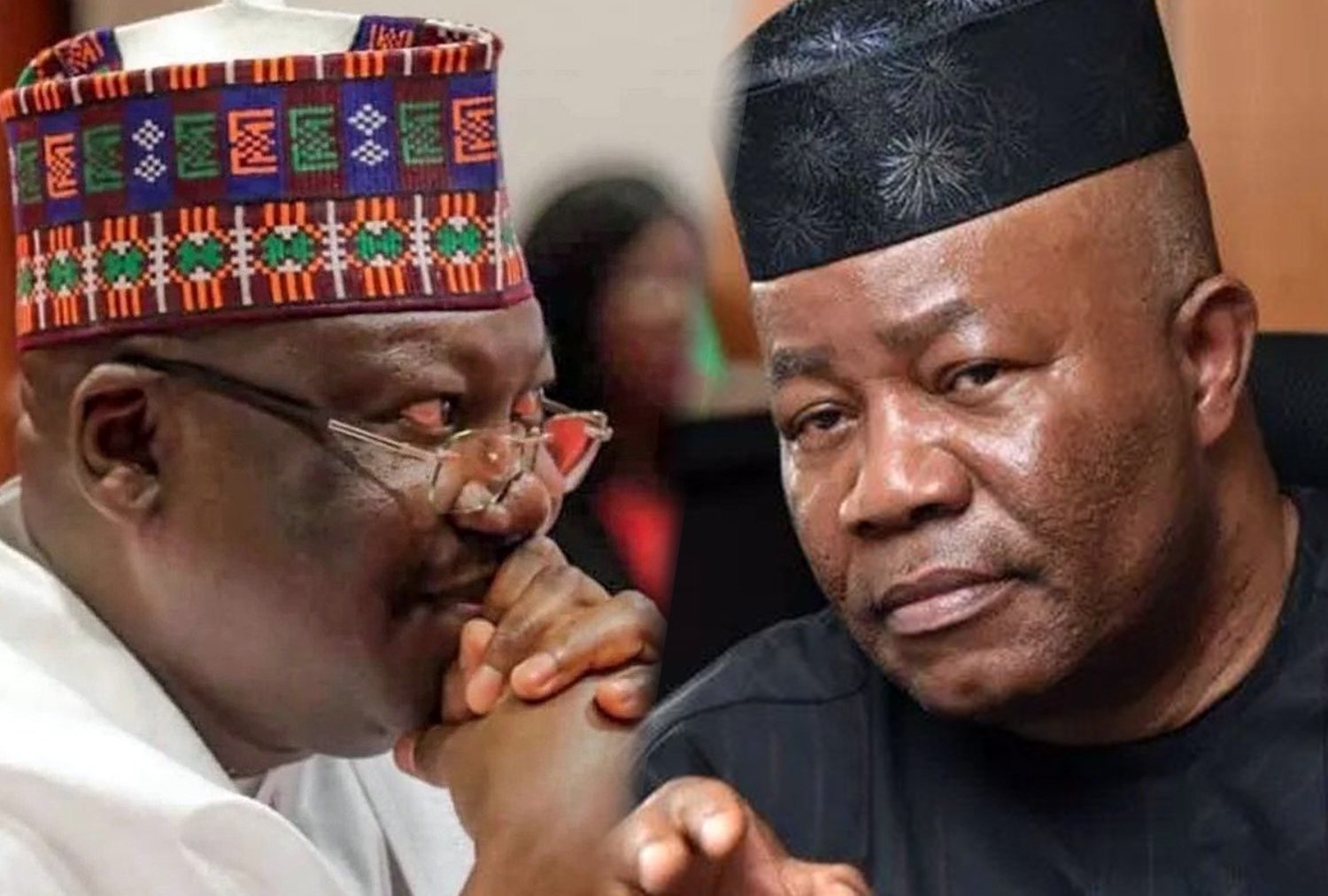 JUST IN: Akpabio Takes Action As Ex-Senate President, Lawan Openly Challenges His Decision