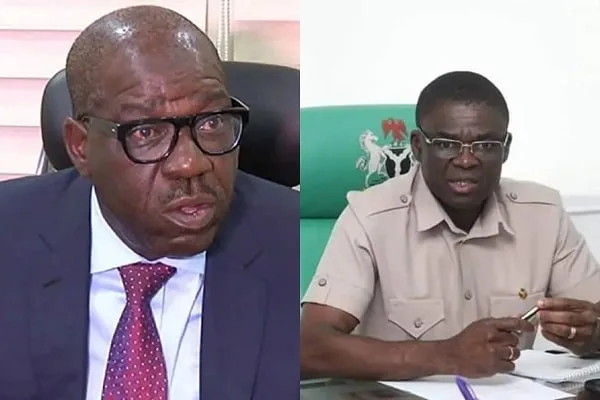 BREAKING: Reinstated Edo Deputy Governor, Shaibu Dares Obaseki, Reveals When He Will Vacate Office