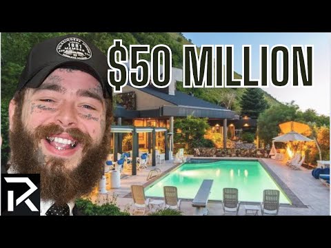 How Post Malone Spends His  Million Net Worth