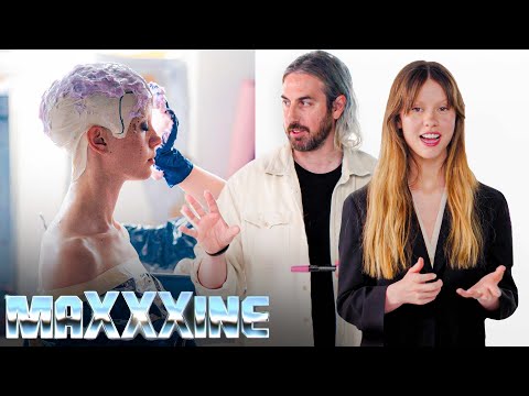 MaXXXine’s Mia Goth & Director Ti West Break Down a Scene | Vanity Fair