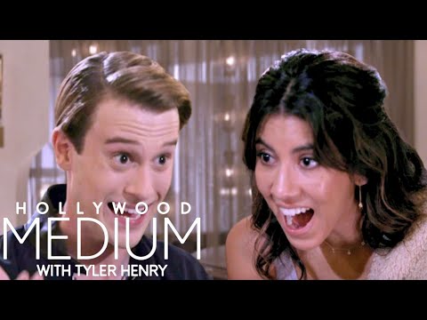 Tyler Henry Reads Stephanie Beatriz & SHOCKS Her Skeptic Parents *AUDIO FIX* | Hollywood Medium | E!