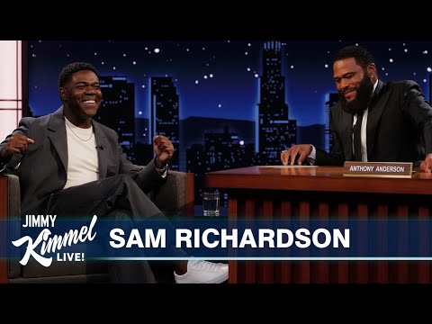 Sam Richardson on Winning an Emmy for Ted Lasso, Working at Outback & He Does a Jumping Toe Touch!