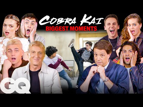 ‘Cobra Kai’ Cast Break Down The Show’s Biggest Moments | GQ