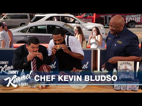 Chef Kevin Bludso Makes BBQ with Anthony Anderson & Guillermo