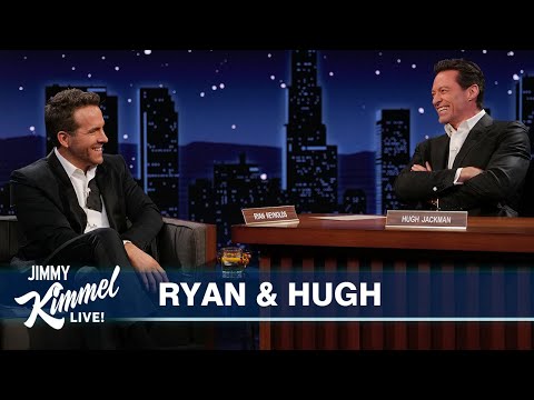 Guest Hosts Ryan Reynolds & Hugh Jackman Interview Each Other